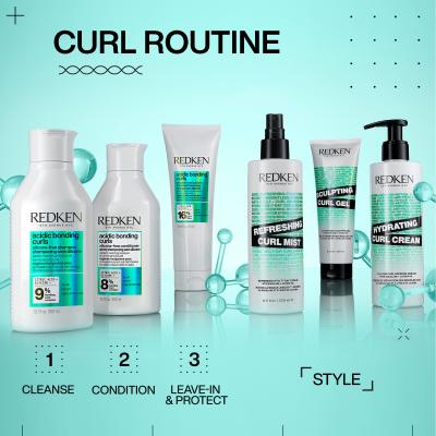 Redken Acidic Bonding Curls Șampon pentru femei 300 ml