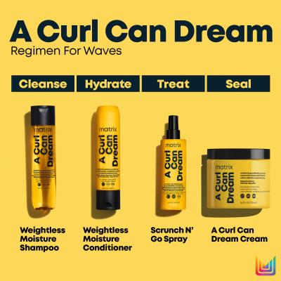 Matrix A Curl Can Dream Scrunch N&#039; Go Defining Spray Fără clătire pentru femei 250 ml