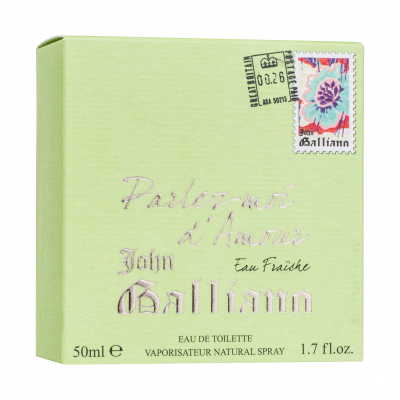 John Galliano Parlez-Moi d´Amour Eau Fraiche Apă de toaletă pentru femei 50 ml