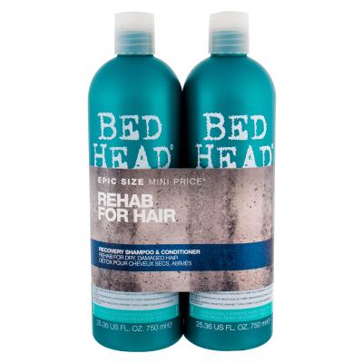 Tigi Bed Head Recovery Set cadou Sampon 750 ml + Balsam de par 750 ml