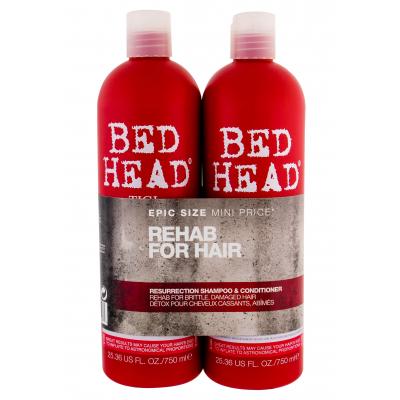 Tigi Bed Head Resurrection Duo Kit Set cadou Sampon 750 ml + Balsam de par 750 ml