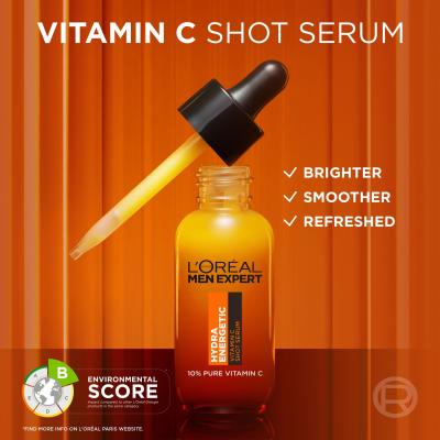 L&#039;Oréal Paris Men Expert Hydra Energetic Vitamin C Shot Serum Ser facial pentru bărbați 30 ml