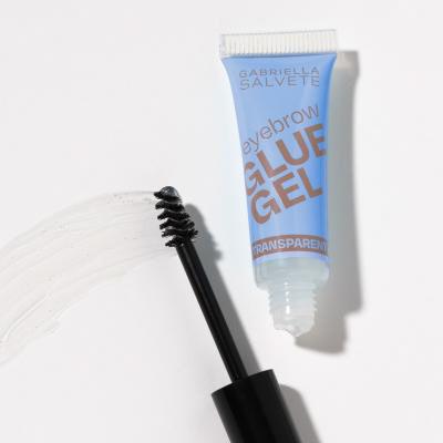 Gabriella Salvete Denim Story Brow Style Eyebrow Glue Gel Mascara sprâncene pentru femei 6 ml Nuanţă Transparent