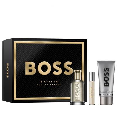 HUGO BOSS Boss Bottled Set cadou Apă de parfum 100 ml + apă de parfum 10 ml + gel de duș 100 ml