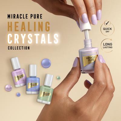 Max Factor Miracle Pure Lac de unghii pentru femei 12 ml Nuanţă 580 Lucky Jade