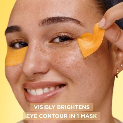 Garnier Skin Naturals Vitamin C Brightening Eye Mask Mască de ochi pentru femei 1 buc