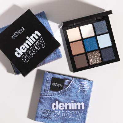 Gabriella Salvete Denim Story Eyeshadow Palette Fard de pleoape pentru femei 34 g