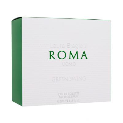 Laura Biagiotti Roma Uomo Green Swing Apă de toaletă pentru bărbați 200 ml