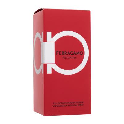 Ferragamo Ferragamo Red Leather Apă de parfum pentru bărbați 50 ml