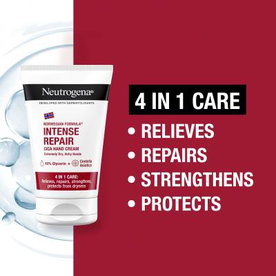 Neutrogena Norwegian Formula Intense Repair Cica Hand Cream Cremă de mâini 50 ml