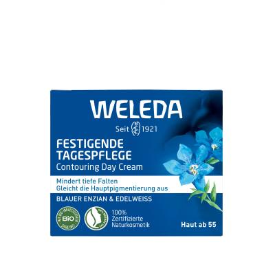 Weleda Blue Gentian &amp; Edelweiss Contouring Day Cream Cremă de zi pentru femei 40 ml