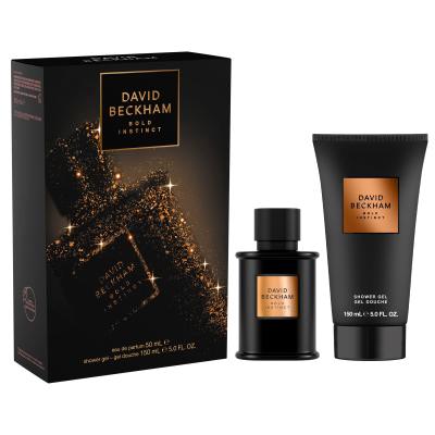 David Beckham Bold Instinct Set cadou Apă de parfum 50 ml + gel de duș 150 ml