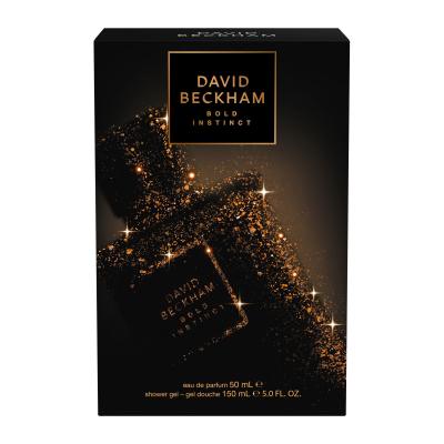 David Beckham Bold Instinct Set cadou Apă de parfum 50 ml + gel de duș 150 ml