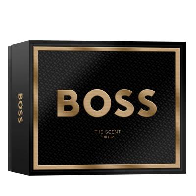 HUGO BOSS Boss The Scent SET1 Set cadou Apă de toaletă 100 ml + apă de toaletă 10 ml + gel de duș 100 ml