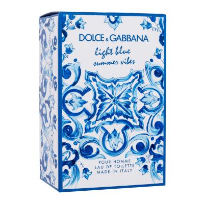 Dolce&amp;Gabbana Light Blue Summer Vibes Apă de toaletă pentru bărbați 125 ml