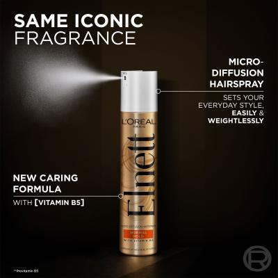 L&#039;Oréal Paris Elnett Micro-Diffusion Hairspray Extra Strong Hold Fixativ de păr pentru femei 300 ml