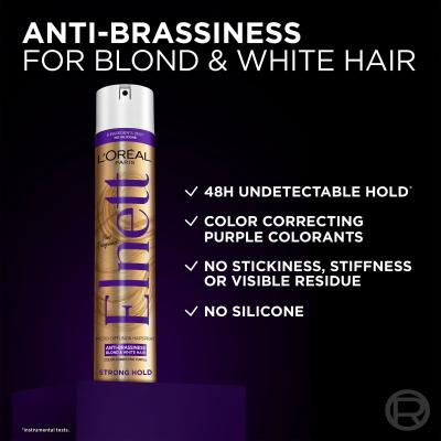 L&#039;Oréal Paris Elnett Micro-Diffusion Hairspray Anti-Brassiness Fixativ de păr pentru femei 300 ml