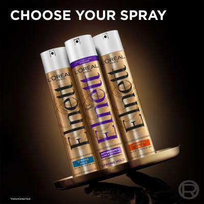 L&#039;Oréal Paris Elnett Micro-Diffusion Hairspray Anti-Brassiness Fixativ de păr pentru femei 300 ml