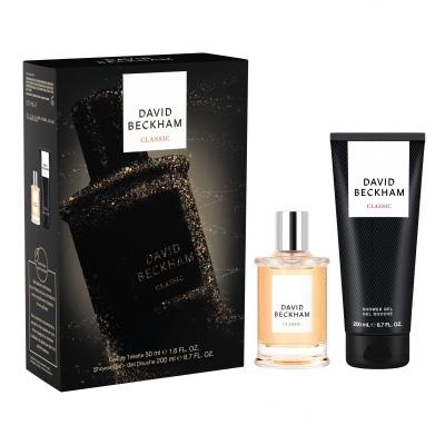 David Beckham Classic Set cadou Apă de toaletă 50 ml + gel de duș 200 ml