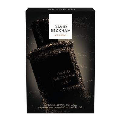 David Beckham Classic Set cadou Apă de toaletă 50 ml + gel de duș 200 ml