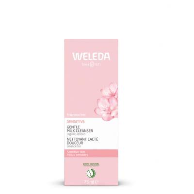 Weleda Sensitive Gentle Milk Cleanser Lapte de curățare pentru femei 75 ml