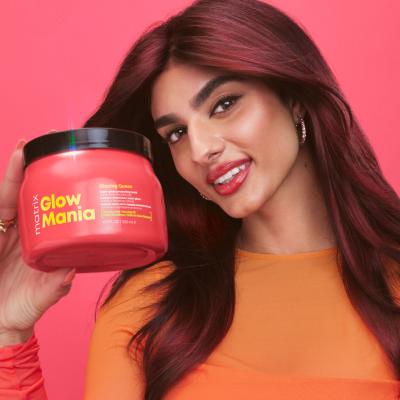 Matrix Glow Mania Glazing Queen Mask Mască de păr pentru femei 500 ml