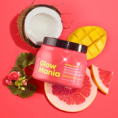 Matrix Glow Mania Glazing Queen Mask Mască de păr pentru femei 500 ml