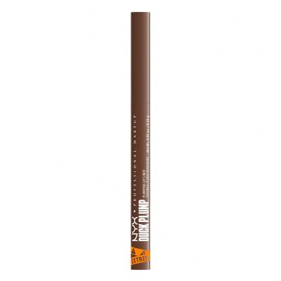 NYX Professional Makeup Duck Plump Plumping Lip Liner Creion de buze pentru femei 0,33 g Nuanţă 10 Syringe Sienna