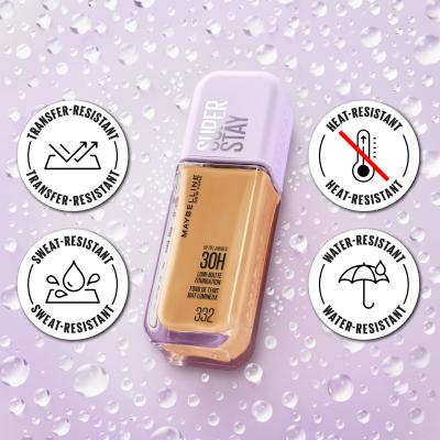 Maybelline Super Stay Lumi-Matte Foundation Fond de ten pentru femei 35 ml Nuanţă 126