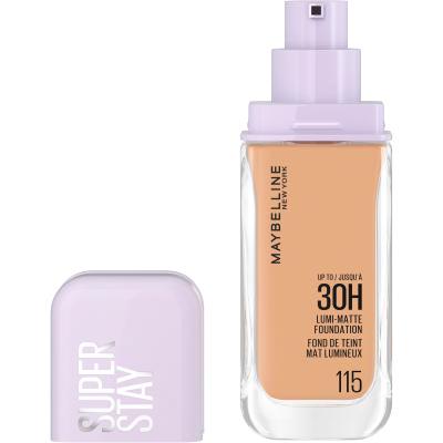 Maybelline Super Stay Lumi-Matte Foundation Fond de ten pentru femei 35 ml Nuanţă 115