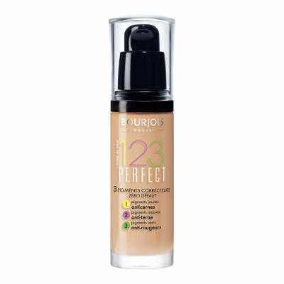 BOURJOIS Paris 123 Perfect Fond de ten pentru femei 30 ml Nuanţă 53 Beige Clair