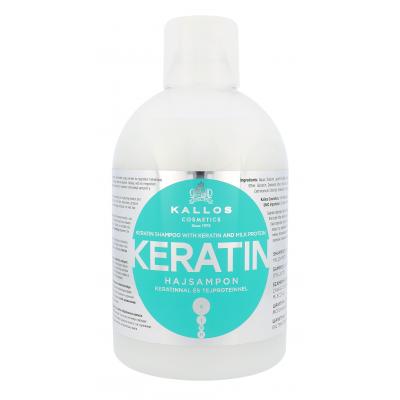 Kallos Cosmetics Keratin Șampon pentru femei 1000 ml