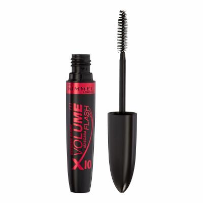 Rimmel London Mascara Volume Flash X10 Mascara pentru femei 8 ml Nuanţă 001 Extreme Black