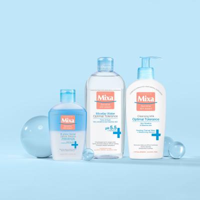 Mixa Optimal Tolerance Soothing Cleansing Milk Lapte de curățare pentru femei 200 ml