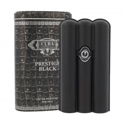 Cuba Prestige Black Apă de toaletă pentru bărbați 90 ml