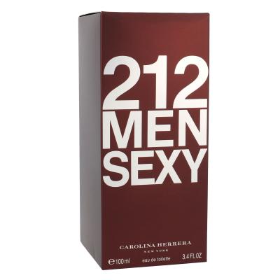 Carolina Herrera 212 Sexy Men Apă de toaletă pentru bărbați 100 ml Cutie cu defect