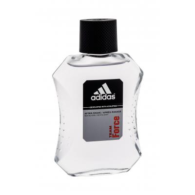 Adidas Team Force Aftershave loțiune pentru bărbați 100 ml Cutie cu defect