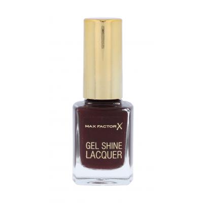 Max Factor Gel Shine Lac de unghii pentru femei 11 ml Nuanţă 60 Sheen Merlot