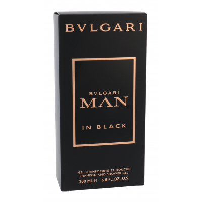 Bvlgari MAN In Black Gel de duș pentru bărbați 200 ml