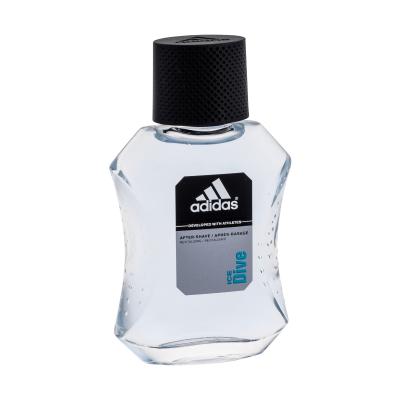 Adidas Ice Dive Aftershave loțiune pentru bărbați 100 ml Cutie cu defect