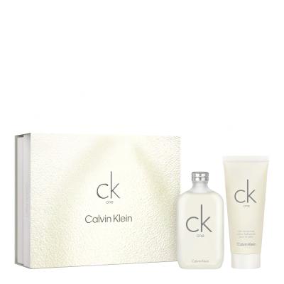 Calvin Klein CK One Set cadou Apa de toaleta 200 ml + Lapte de corp 200 ml