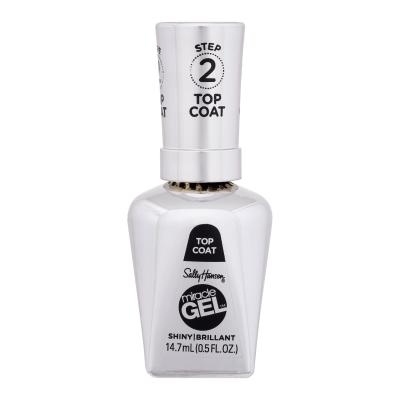 Sally Hansen Miracle Gel Top Coat Lac de unghii pentru femei 14,7 ml Nuanţă 101 Top Coat