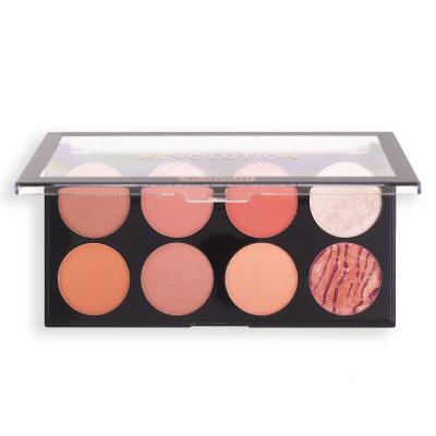 Makeup Revolution London Blush Palette Fard de obraz pentru femei 12,8 g Nuanţă Hot Spice