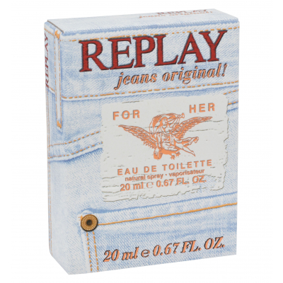 Replay Jeans Original! For Her Apă de toaletă pentru femei 20 ml