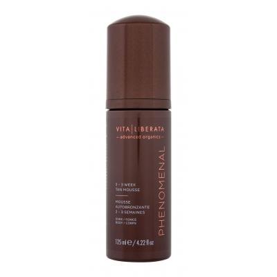 Vita Liberata Phenomenal 2-3 Week Tan Mousse Autobronzant pentru femei 125 ml Nuanţă Dark