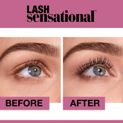 Maybelline Lash Sensational Mascara pentru femei 9,5 ml Nuanţă Intense Black