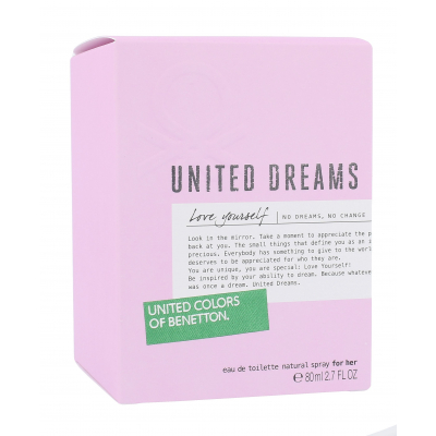 Benetton United Dreams Love Yourself Apă de toaletă pentru femei 80 ml