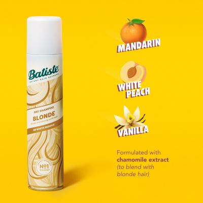 Batiste Brilliant Blonde Șampon uscat pentru femei 200 ml