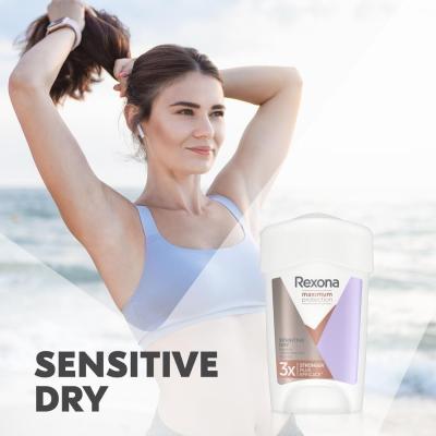 Rexona Maximum Protection Sensitive Dry Antiperspirant pentru femei 45 ml