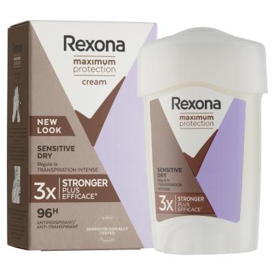 Rexona Maximum Protection Sensitive Dry Antiperspirant pentru femei 45 ml